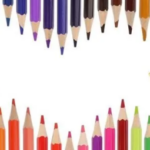 Illustration crayons de couleur
